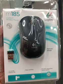 Logitech m185 wireless mouse