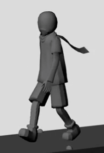 walk cycle animation