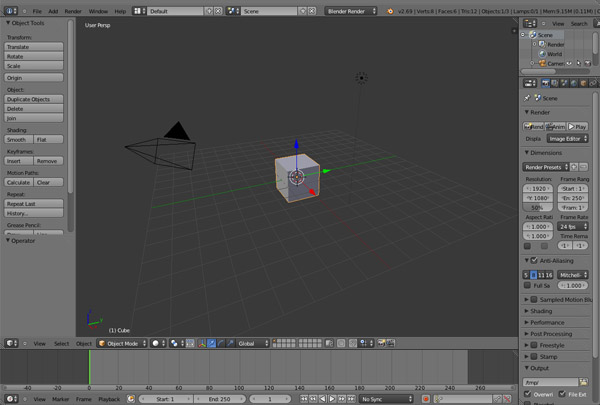 blender animation software free