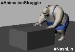 Animation Case Study Fat Character Pushing Box