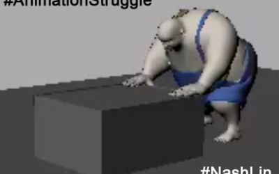 Animation Case Study: Fat Character Pushing Box